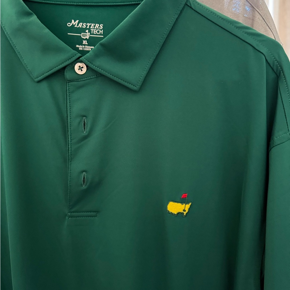 Green Polo Shirt masters polo - Picture 3 of 4